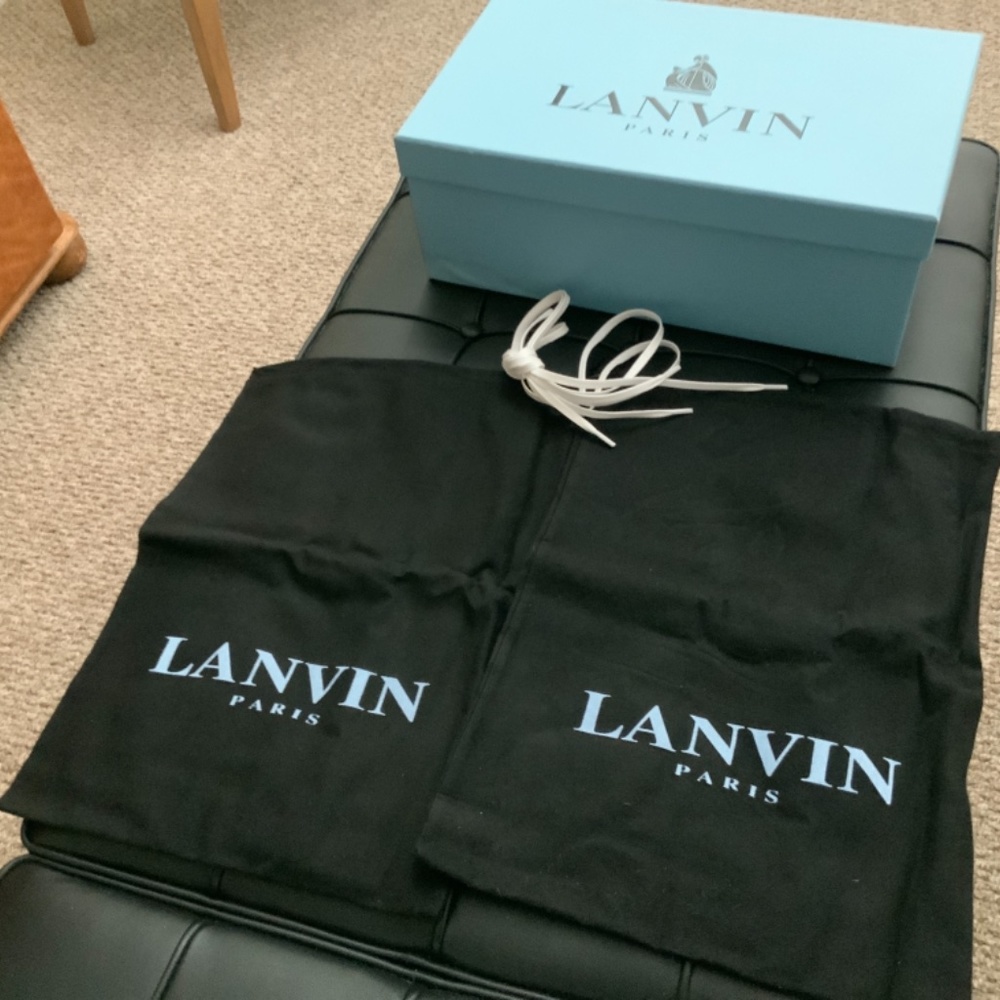 Lanvin calfskin sneakers - Picture 5 of 8